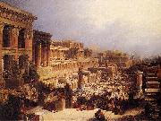 David Roberts The Israelites Leaving Egypt oil painting reproduction